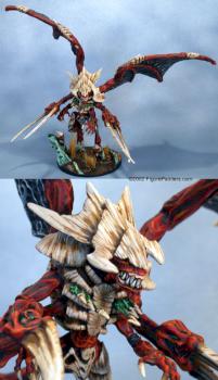 Winged Tyranid Hive Tyrant by Menelker