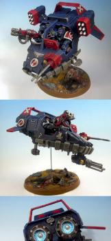 Sentinels of St. Folkmaar Land Speeder by Veghist