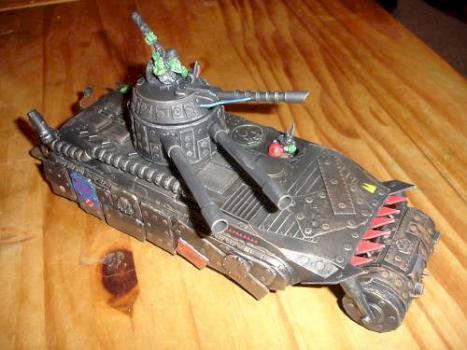 Custom Ork Battlewagon by FatDog