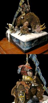 Rhinox rider by Forgeworld by Serafin