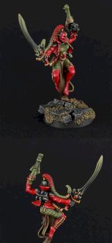 Eldar Harlequin by skullboy