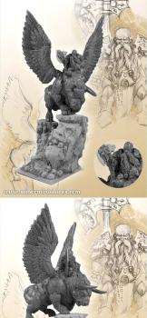 Moskals Chaos Dwarves General on War Bull by Scibor