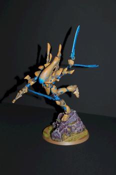 Eldar Wraithlord by Merddin