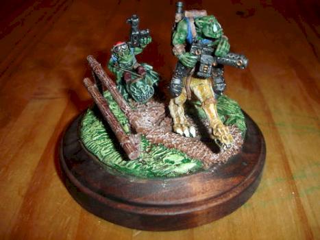 Ork Scout Team by FatDog