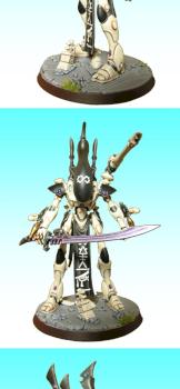 Ulthwé Eldar Wraithlord by Trouble Maker