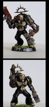 Captain Osric of the Grail Keepers Space Marines by Rogan