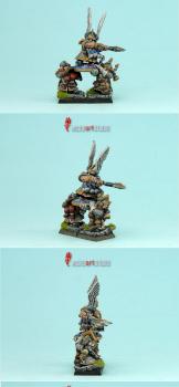 Dwarf King Alrik and Shieldbearer by techanu