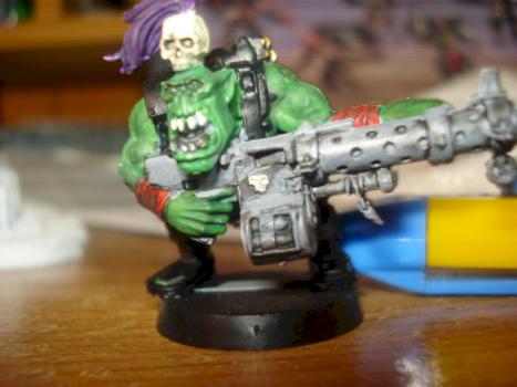 Ork with big shoota by MRay