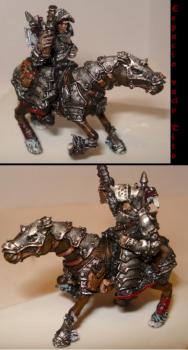 Warmachine Mounted Mercenary by Tito65