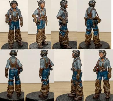 PAPSIKELS MINIATURES, Ingénieur de Bord by Valnar Nightrunner