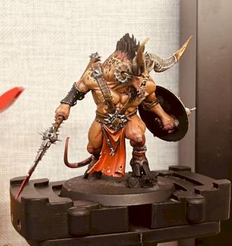 I painted an Ogroid Myrmidon by dongyuan