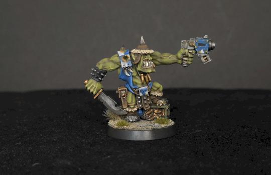 Gorkamorka Nob in Deathskulls Colors by kaiserdean