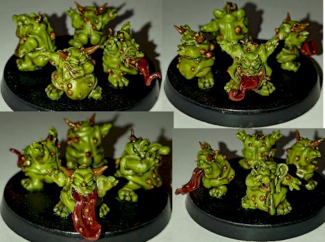 Advanced Heroquest, Nurglings by Valnar Nightrunner