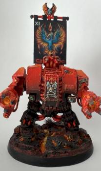 Blood Angel Dreadnought by painterboyroy