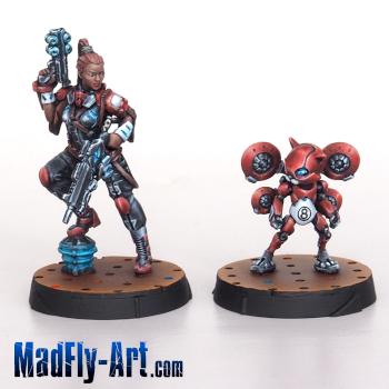 Carlota Kowalsky & Moriarty by MadFlyArtStudio
