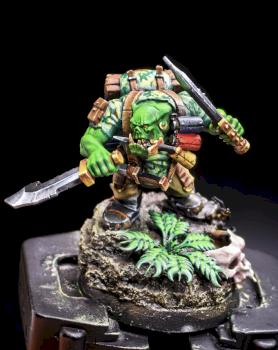 I painted an ork by dongyuan