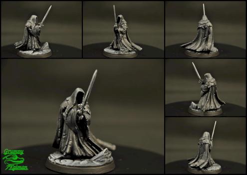 Monochromatic Wraith by GrumpyKaiman