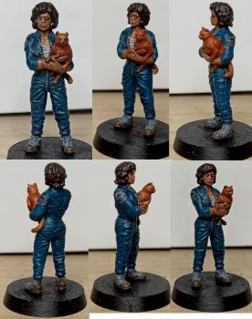 PAPSIKELS MINIATURES, Ripley and Jones by Valnar Nightrunner