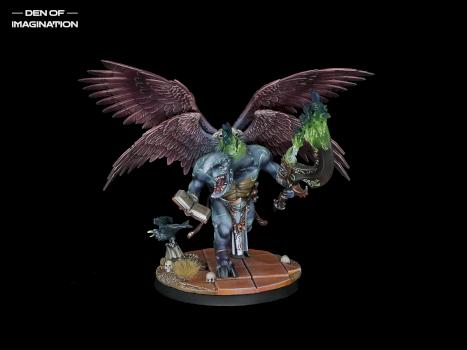 Daemon Prince of Tzeentch. by DEN of IMAGINATION