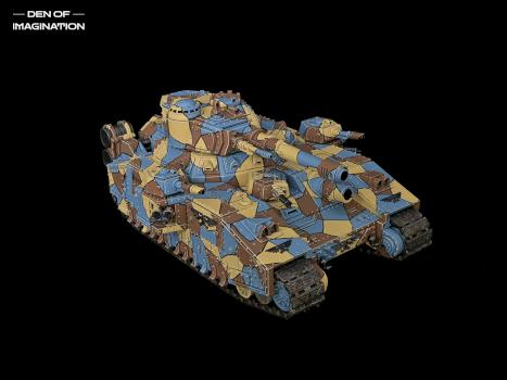 Astra Militarum Tank by DEN of IMAGINATION