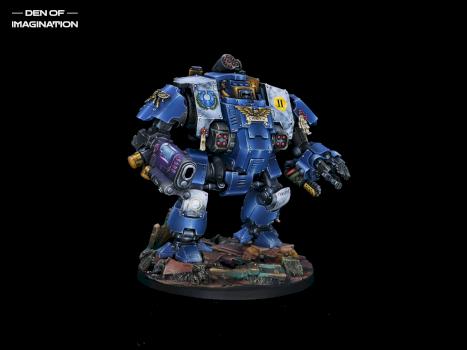 Ultramarines Dreadnought by DEN of IMAGINATION