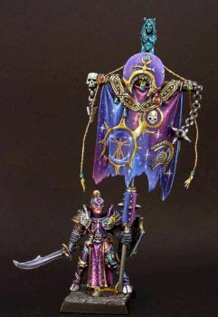 Laviscia Borgia - Slaanesh Standard/Champion by SaxonAngel