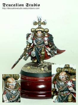 Space marine black templar Marshall by Deucalion
