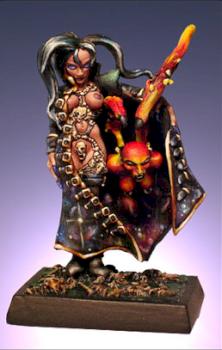 Chaos Sorceress by brushmistress