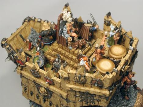 Norse War Mammoth - Part 2 - Battle Howdah by witchhunter