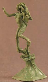 Dark Sword Miniatures - Parkinson Masterworks - New Sea Nymph Green By Tom Meier by DarkSwordMiniatures
