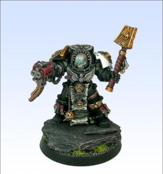 Space Marine Terminator Chaplain by Brokenblade