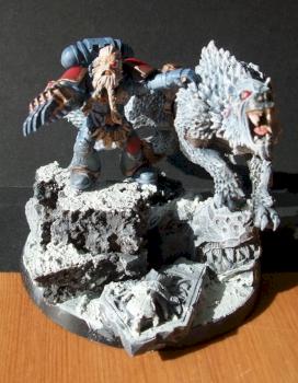 Wolf Lord Space Wolves by :Red Dragon: