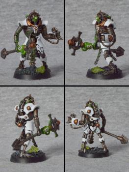 royal psychomancer Remakh, the tormentor, necron cryptek by Shi Vral