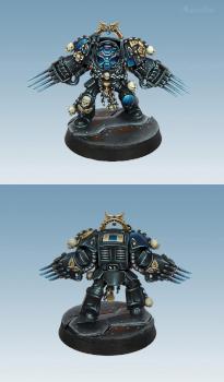 Space Hulk Terminator Brother Claudio by aurelio
