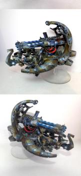 Necron catacomd command barge by Wermilion