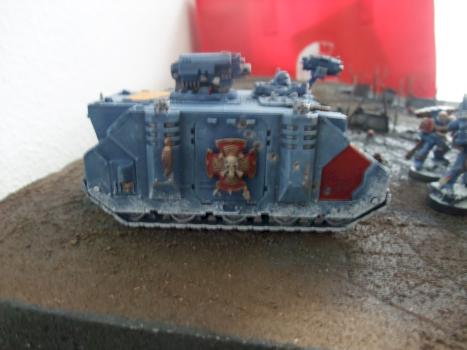 Space Wolves Rhino Razorback by :Red Dragon: