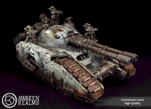Death Guard Fellblade by Awaken Realms