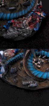 Tyranids Trygon/Mawloc (details) by SavageDPainting