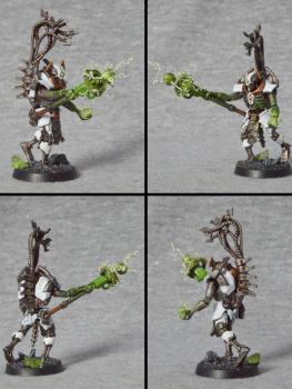 royal ethermancer, Khafer the striker, necron cryptek by Shi Vral
