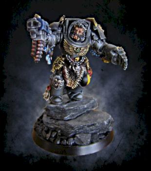 Wolf Guard Terminator Space Wolves wip Thoralf by Ramirez23
