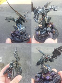 Raven Guard Primarch Corvus Corax by Philio81