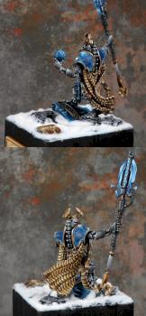Necron Overlord by DEN of IMAGINATION