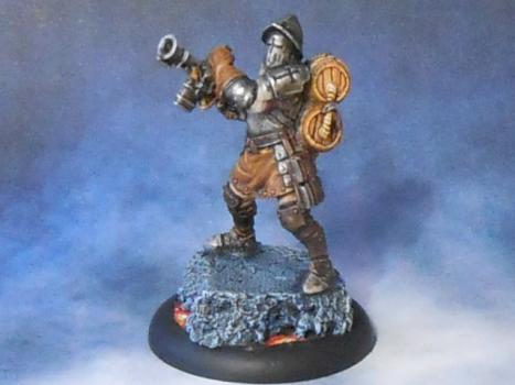 Flammenwerfer Soldat (Westerners, Helldorado) by Crad le barbare