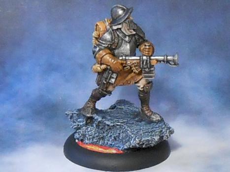 Flammenwerfer Soldat (Westerners, Helldorado) by Crad le barbare
