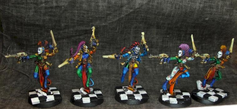 eldar harlequins 2 by Pahaere