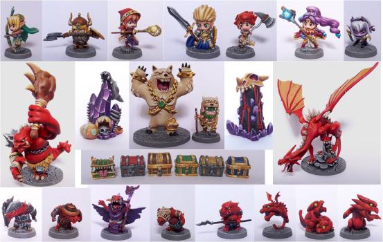 Super Dungeon Explore Collage by Teflon Billy