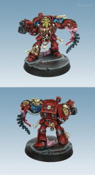 Space Hulk Terminator Brother Goriel by aurelio