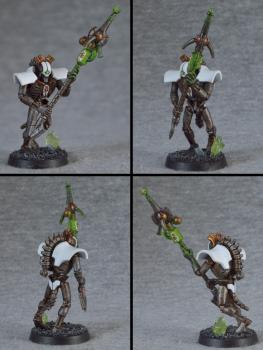 plasmancer emissary, Ienkha, necron cryptek by Shi Vral
