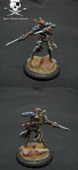 Lieutenant Allison Jakes by Jolly Roger Studio