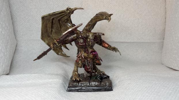 Daemon Prince of Nurgle by Evertras